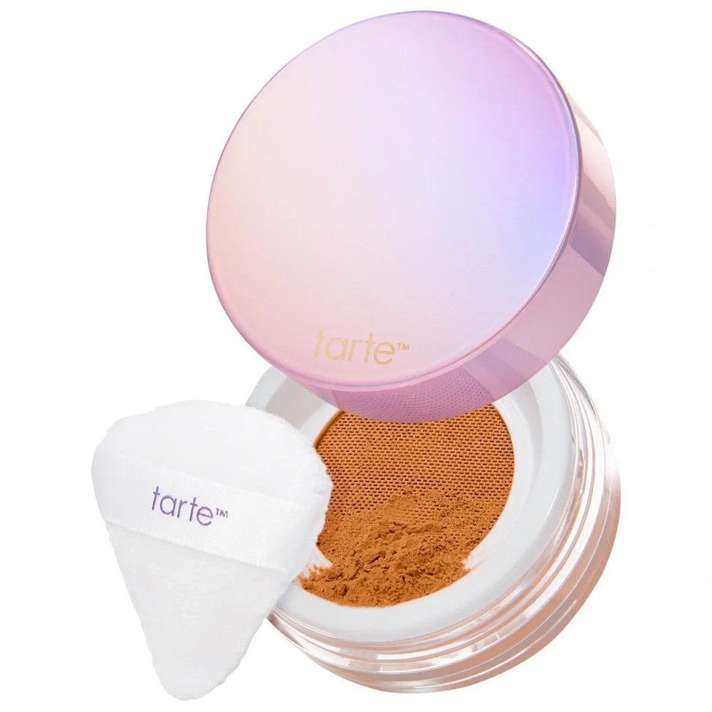 Tarte Creaseless Setting Powder with Puff - Chestnut New